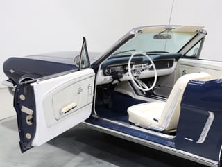 1965 Ford Mustang Convertible 289ci 4sp Man - Caspian Blue