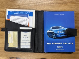 2002 Ford AU III XR8 Pursuit 250 Utility - Blueprint 55,562km