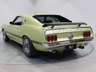 1969 Ford Mustang Mach 1 351 4V Windsor 4sp Man - Lime Gold