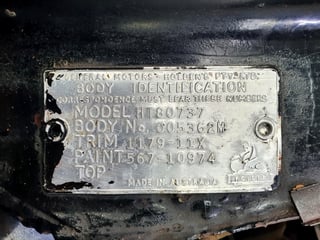 1969 HT GTS Monaro 186S - SURVIVOR