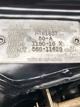 1969 HT Monaro GTS 350 V8 Bathurst