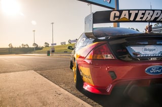 2001 CAT Racing 600 AU Falcon Supercar - John Bowe