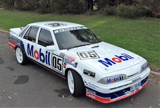 1986 VL Commodore Berlina 4.9L litre Mobil Brock Tribute