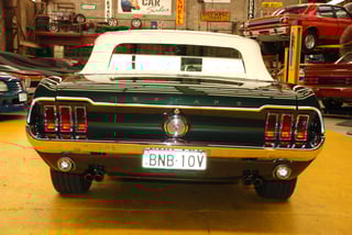 1967 Convertible GT Mustang.