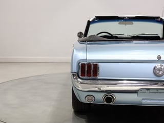 1966 Ford Mustang Convertible GT - 289 4V - Silver Blue