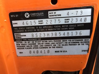 1973 Plymouth Cuda 340