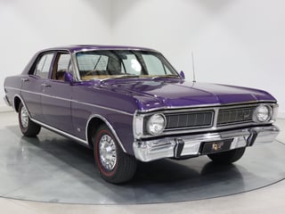 1971 Ford XY Falcon 500 6cyl Top Loader - Wild Violet Sunroof