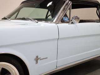 1966 Ford Mustang Convertible 289 2V - Arcadian Blue
