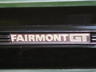 Ford Fairmont  XY GT 4 speed