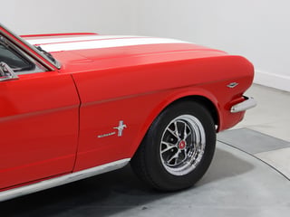 1966 Ford Mustang Coupe 289ci LHD- Candy Apple Red
