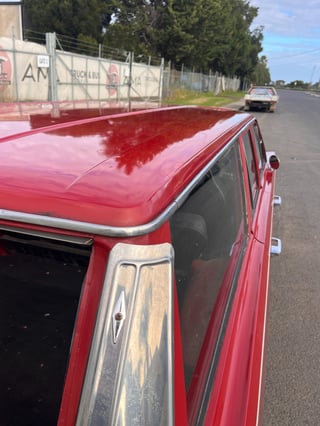 1969 Chrysler Valiant VF Pacer Wagon - Little Hood Riding Red