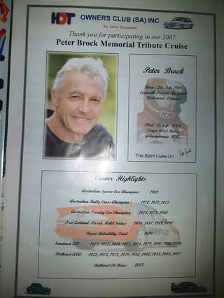 1980 Brock VC HDT Commodore #492