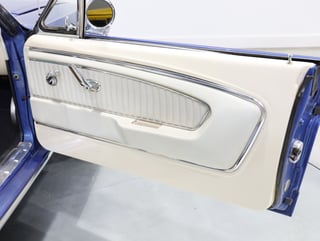 1965 Ford Mustang Convertible 302ci - Estoril Blue Metallic 