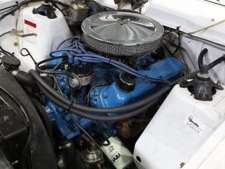 1971 Ford XY Fairmont 302 V8 - Ultra White