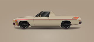 1977 HZ Holden 'SANDBARRA' Ute