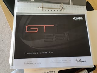 2014 FPV FG Falcon GTF Build No. 26 / 500