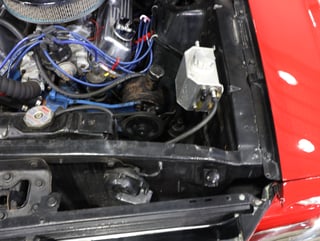 1966 Ford Mustang Coupe 289ci LHD- Candy Apple Red