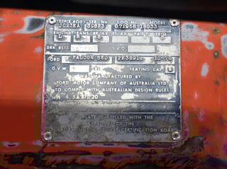 1970 Ford XY Falcon 500 - Vermilion Fire