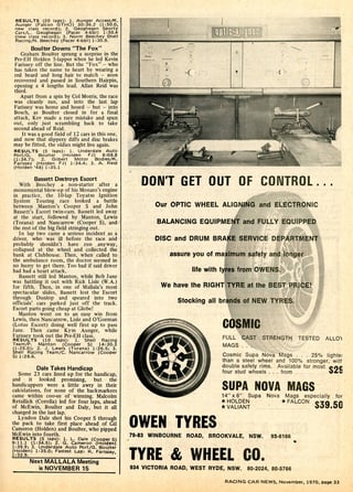 1970 XW Falcon GTHO Phase 2 - Bathurst Race History