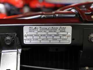 1969 Ford Falcon XW GTHO Sunroof Replica - Brambles Red