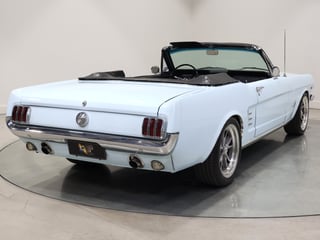 1966 Ford Mustang Convertible 289 2V - Arcadian Blue