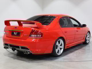 2007 FPV BF MKII GT BOSS 302 Build No 623 - Vixen Red 