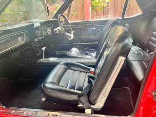 1965 Ford Mustang Hardtop - Rangoon Red