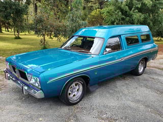 1977 Valiant CL Sports Pack Panel Van - 318 V8 4 speed