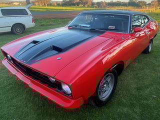 1975 Ford Falcon XB GT Hardtop - Sunroof Red Pepper