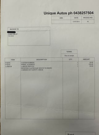 1974 Ford Falcon XB GT Sedan - Burnt Orange