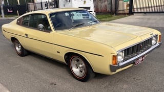 1973 Chrysler VJ Valiant Charger 770 E55 340ci V8 - Sandstone