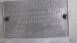 HJ Sandman Panelvan 253 V8