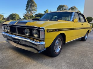 1971 XY GT Falcon - RAA Yellow
