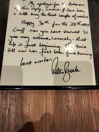 1980 VC HDT Brock Commodore Build No. 195