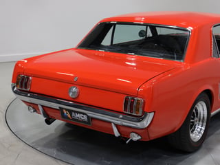 1966 Ford Mustang Coupe 289ci RHD - Signal Flare Red