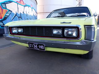 1972 VH Valiant Charger 770 SE E55 - Lime Light