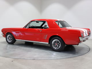 1966 Ford Mustang Coupe 289ci LHD- Candy Apple Red