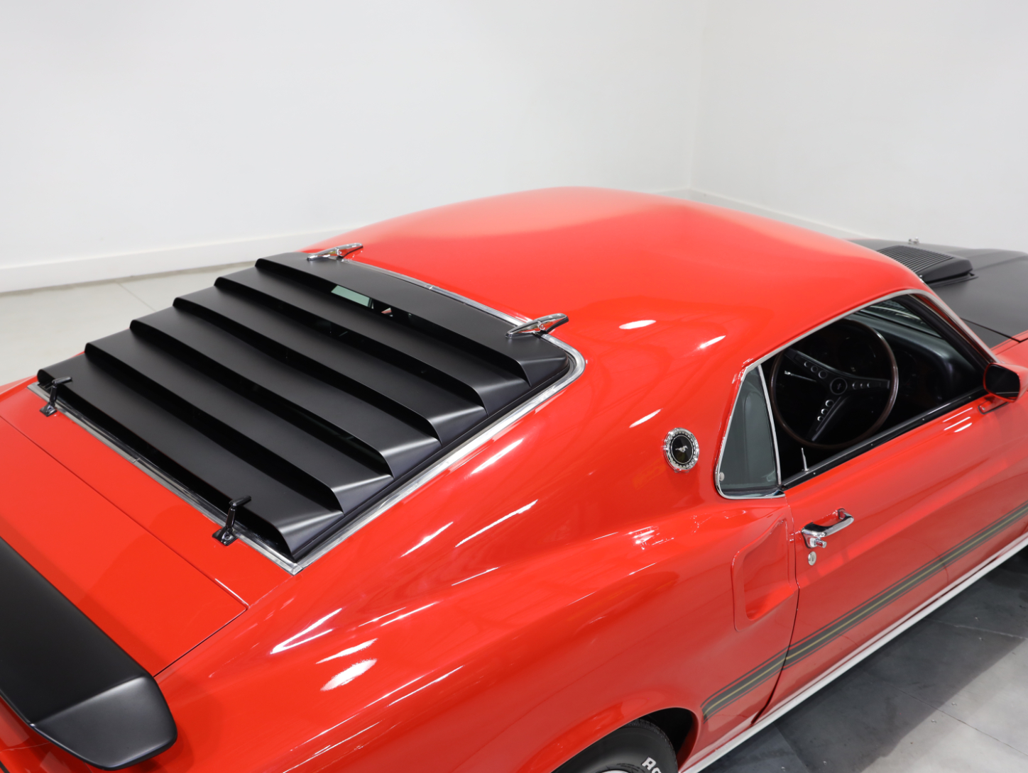 1969 Ford Mustang Mach 1 - Candy Apple Red 