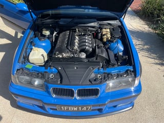 1996 BMW E36 M3 EVO Individual - Santorini Blue