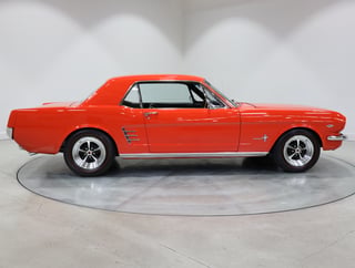 1966 Ford Mustang Coupe 289ci RHD - Signal Flare Red