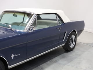1965 Ford Mustang Convertible 289ci 4sp Man - Caspian Blue