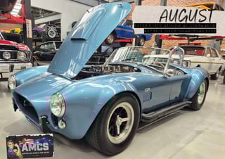 AMCS Muscle Car Calendar 2026 - Purchase Today!