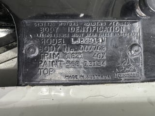 1972 Holden LJ GTR XU1 Tribute - Glacier White