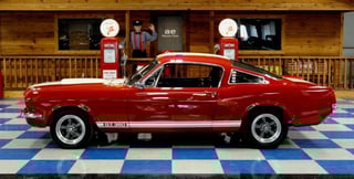 1965 Ford Mustang 350 GT tribute