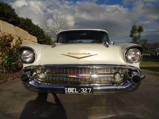 1957 Chevrolet Bel Air 2 door Pillarless Sport Coupe