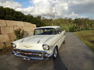1957 Chevrolet Bel Air 2 door Pillarless Sport Coupe