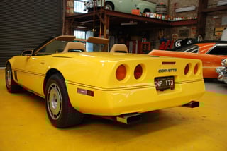 Convertible Chevrolet Corvette 1988
