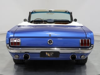 1965 Ford Mustang Convertible 302ci - Estoril Blue Metallic 