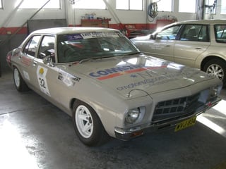 1972 HQ Holden Race Car