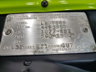 1974 LH Torana SL/R 5000